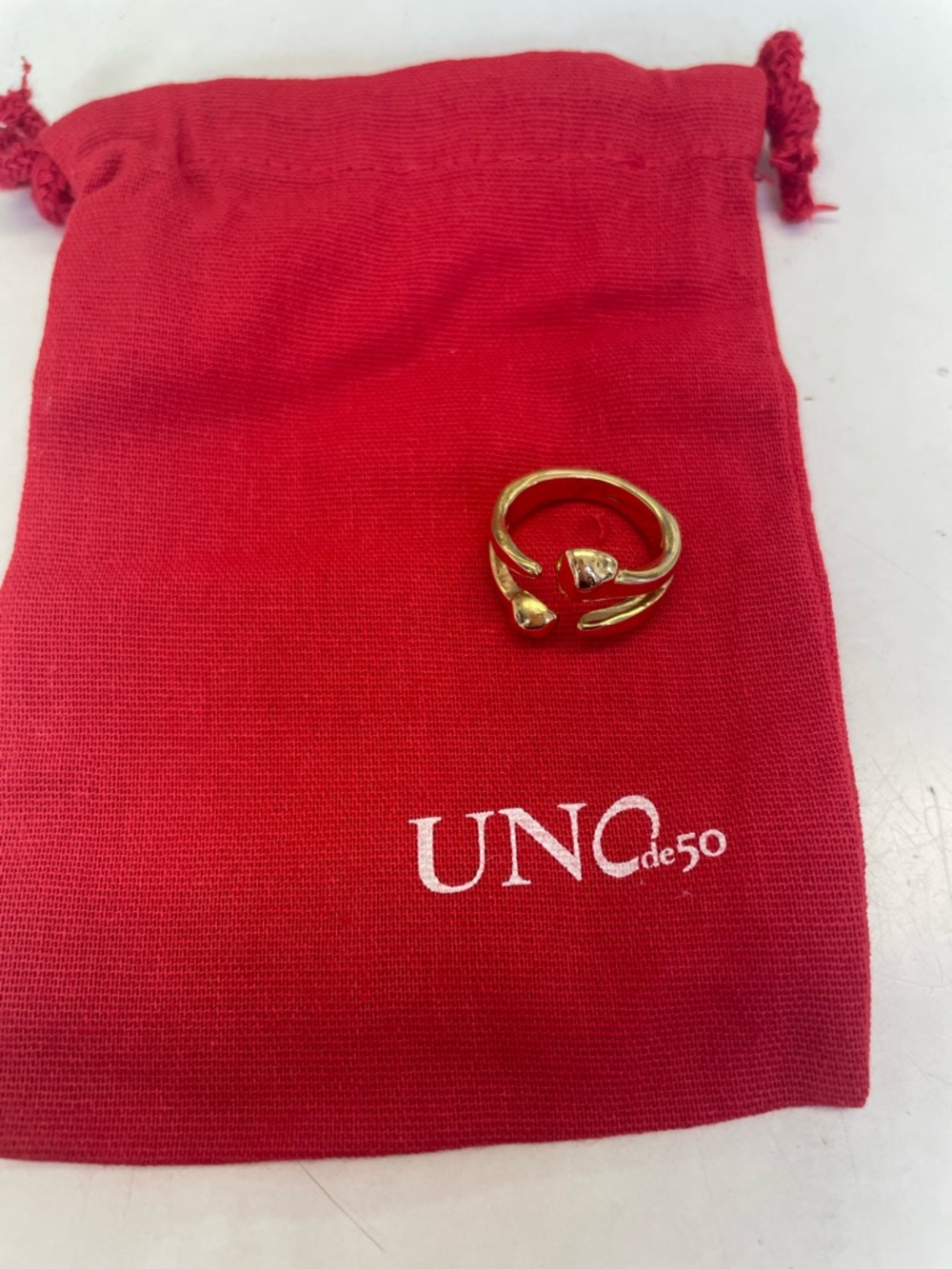 Uno gold ring - Picture 4 of 5
